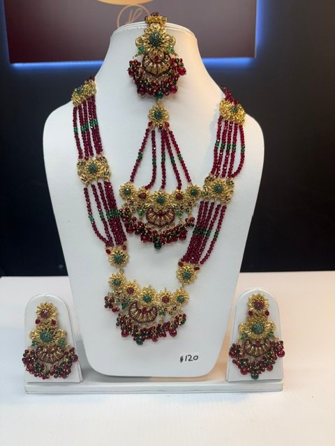 Multi Gold Bridal Set